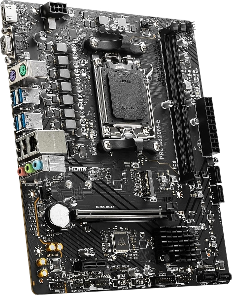 MSI PRO A620M-B Micro ATX AM5 Motherboard 2